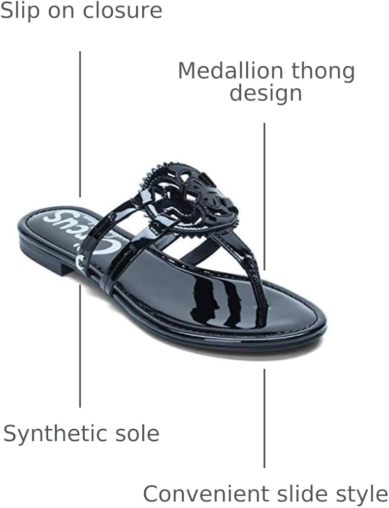 Amazon.com | Circus NY by Sam Edelman Women's Canyon Sandal, black