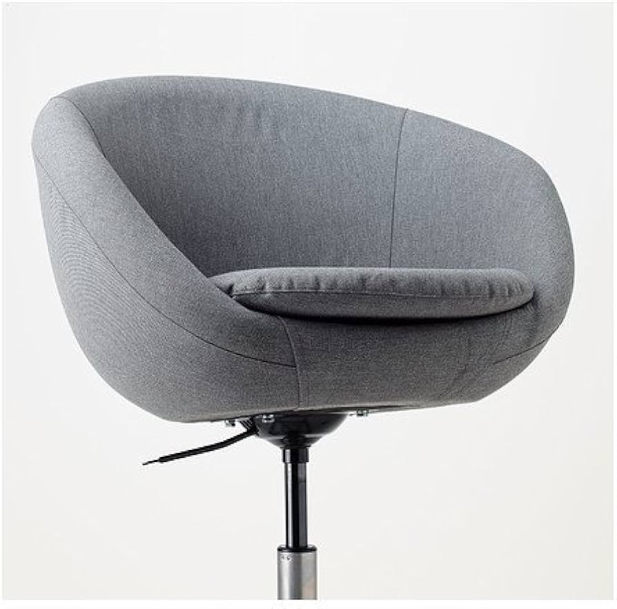 Amazon.co.jp: IKEA(イケア) SKRUVSTA 回転チェア, ヴィースレ グレー