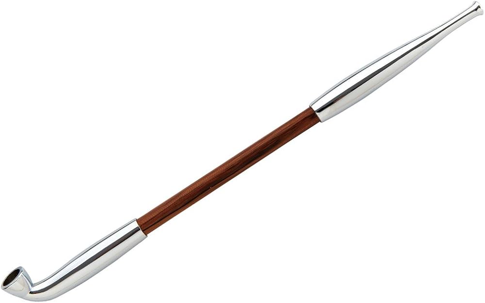 Amazon.co.jp: 柘製作所(tsuge) 煙管 丸福ギセル 銀 大 #50930