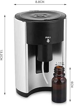 Amazon.co.jp: LNSTUDIO アロマディフューザー 2個専用精油瓶付き