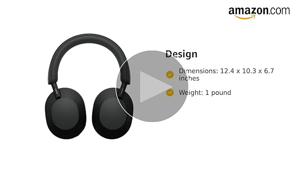 Amazon.com: Sony WH-1000XM5/B Wireless Industry Leading Noise