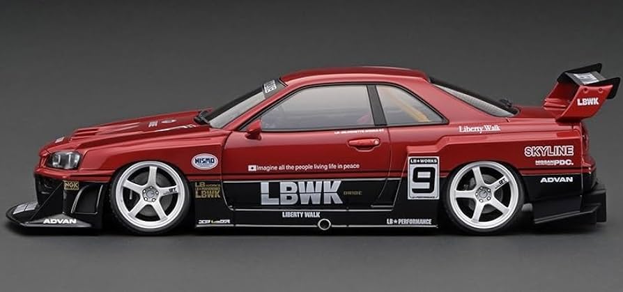 Amazon.co.jp: 1/18 ignition model LB-ER34 スカイラインスーパー
