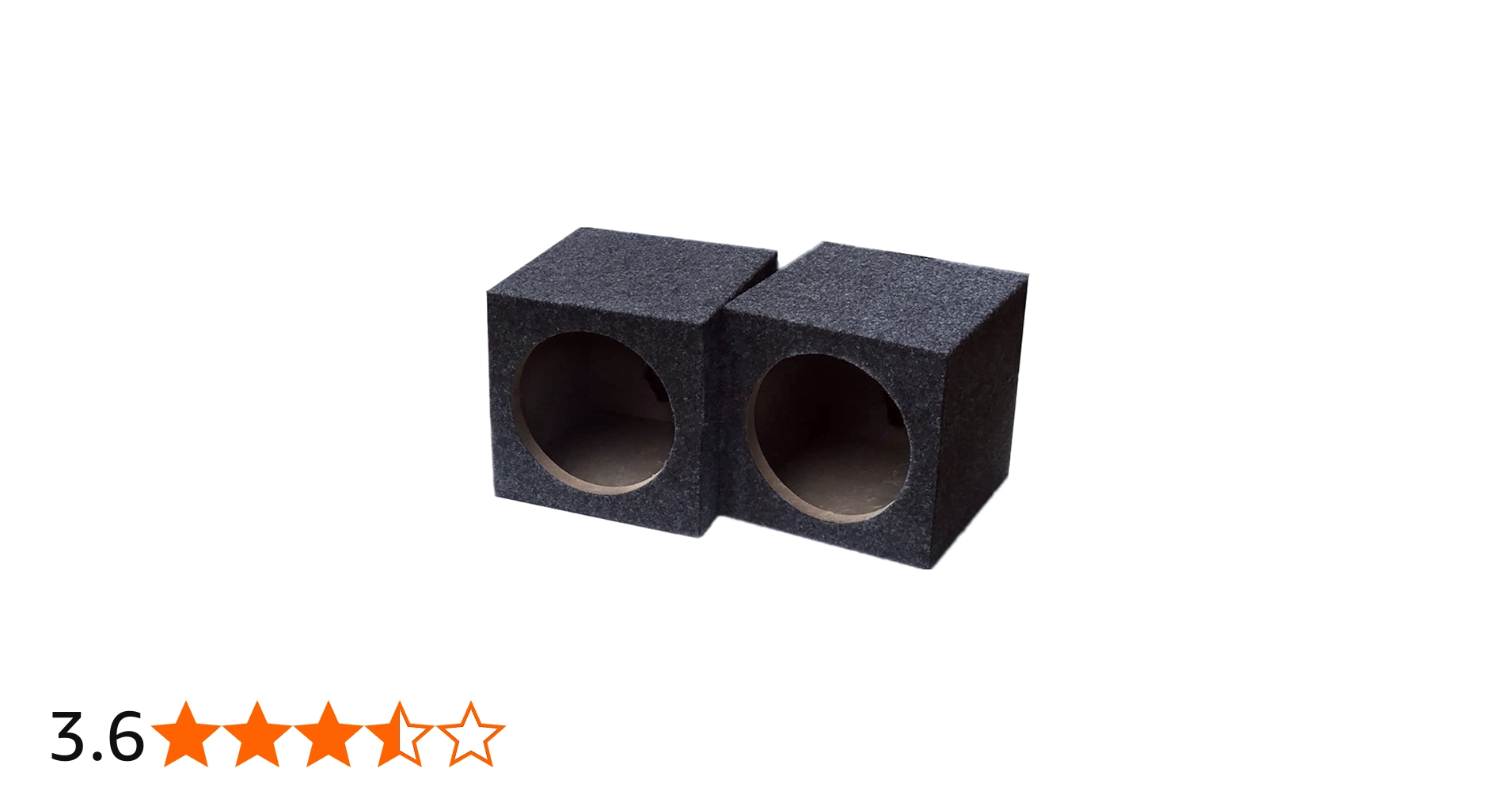 Amazon.co.jp: Oikabio シングル6.5インチスピーカーボックス