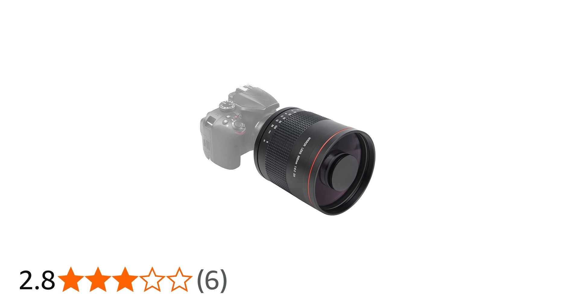 Amazon.co.jp: 望遠レンズ 900mm F8.0超望遠ミラーカメラレンズ