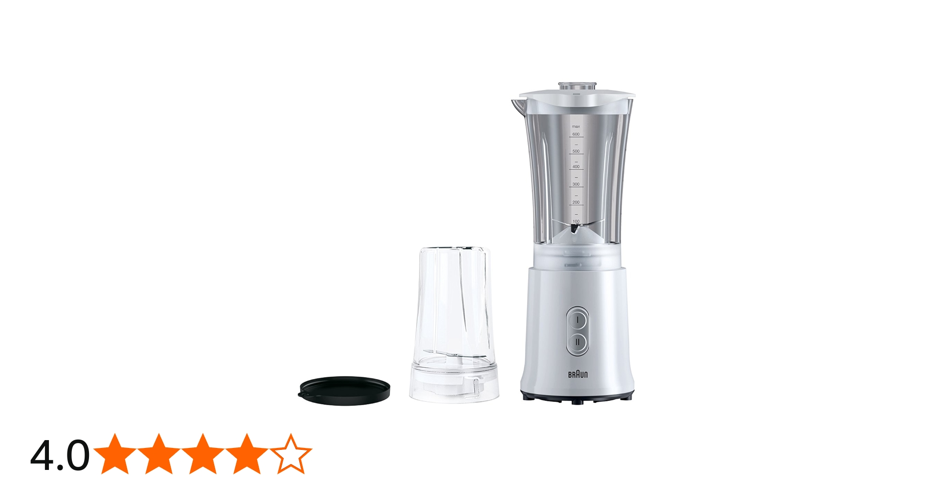 Amazon | ブラウン ブレンダー パワーブレンド コンパクト3 ホワイト