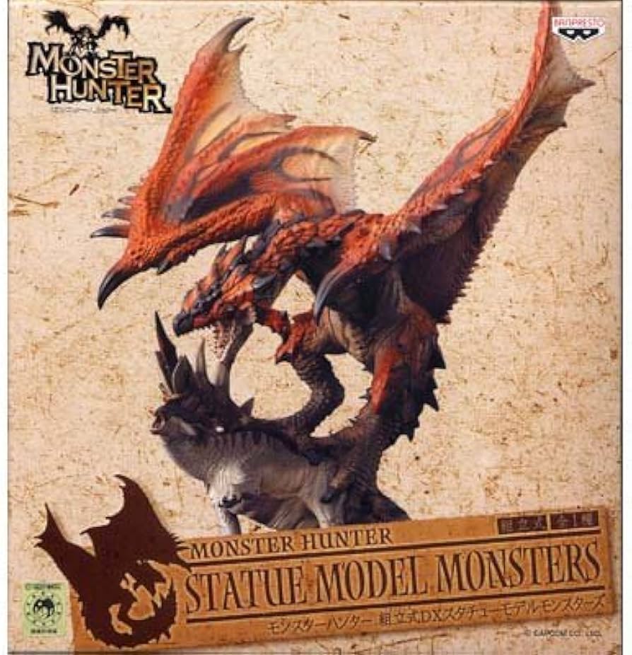 Amazon.co.jp: バンプレスト モンスターハンター 組立式DXスタチュー