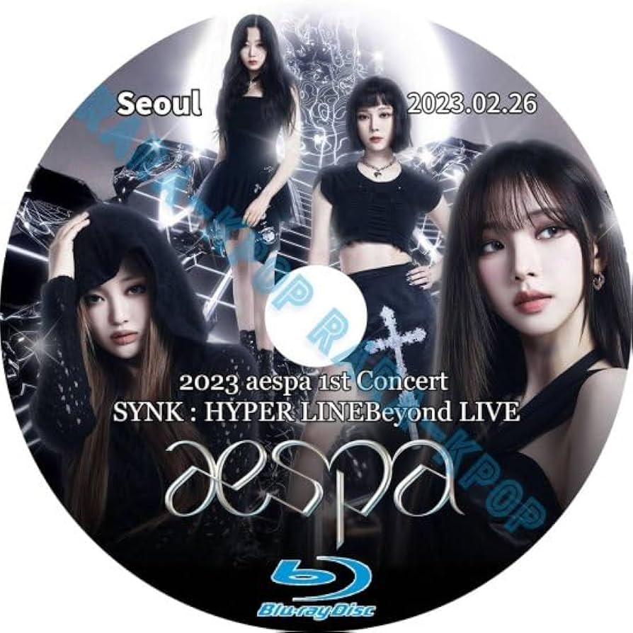 Amazon.co.jp: aespa DVD エスパ 2023 1st SYNK HYPER LINE Seoul