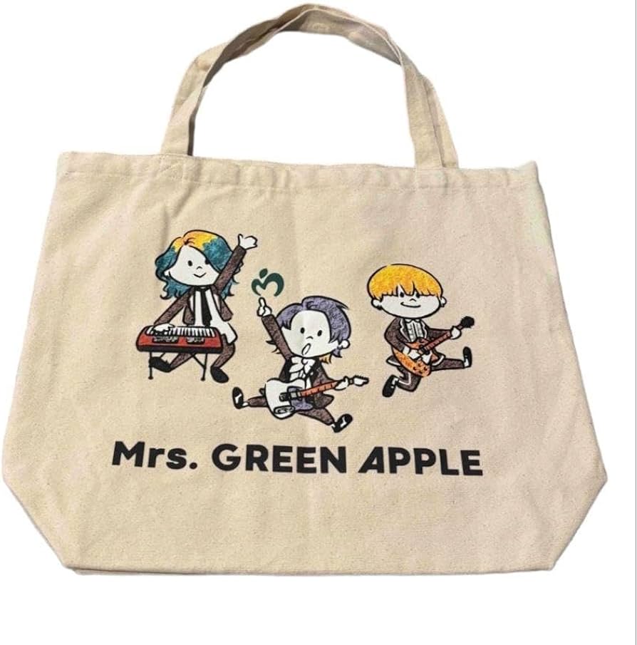Amazon.co.jp: Mrs. GREEN APPLE トートバッグ ゼンジン ライブ : おもちゃ
