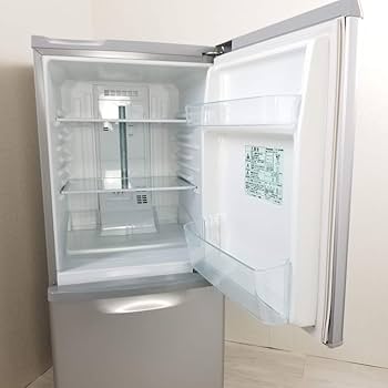 Amazon.co.jp: パナソニック 2ドア冷蔵庫（138L） NR-B145W-S シルバー
