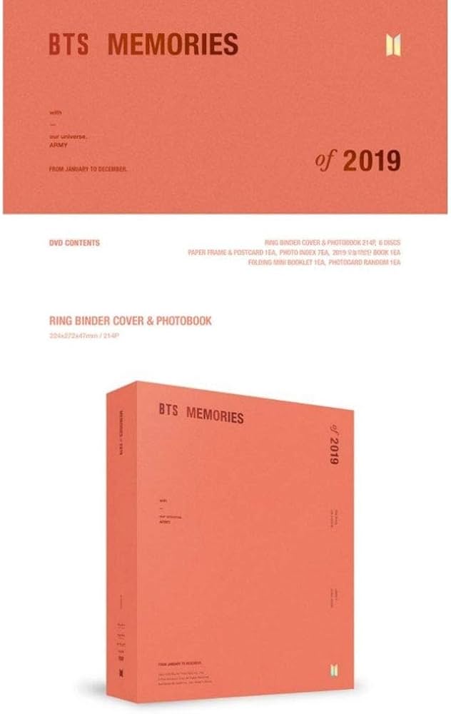 Amazon.com: BTS Memories of 2019 (Incl. Weverse Shop Gift : BTS