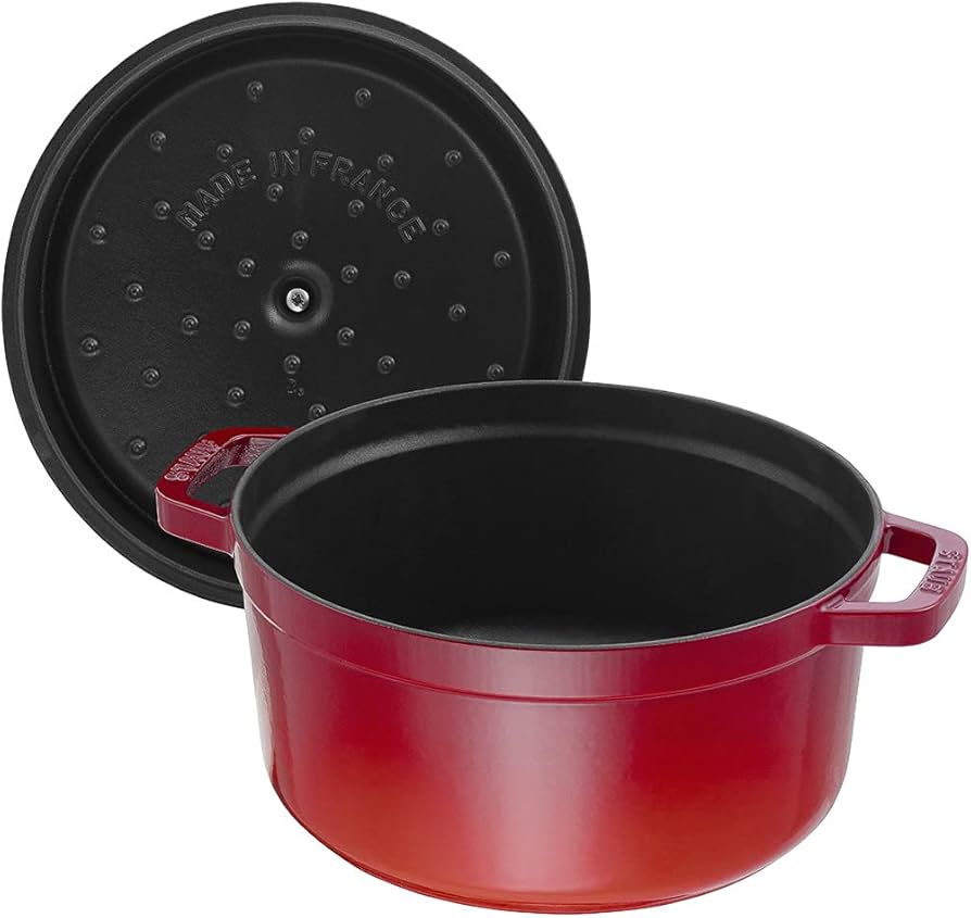 Amazon.co.jp: staub ストウブ 「 ピコ ココット ラウンド チェリー
