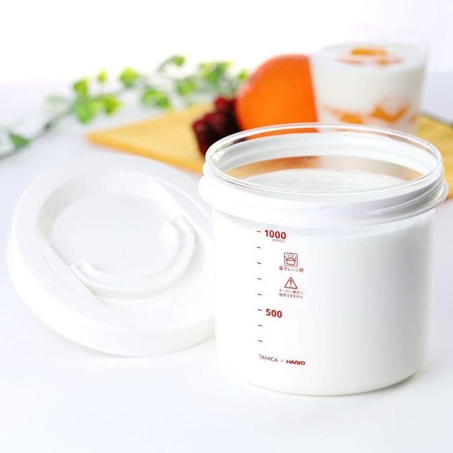 Amazon | TANICA ヨーグルティアS ガラス容器セット (ブルー) 温度調節