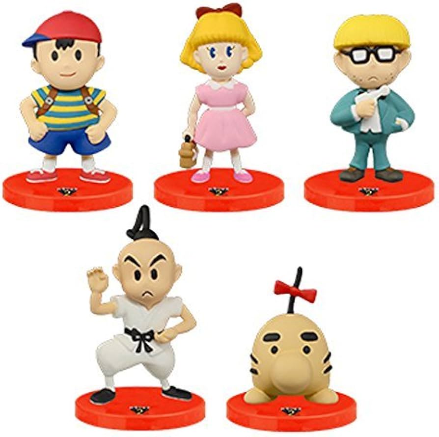 Amazon | MOTHER2 スタンドフィギュア 全5種セット | フィギュア