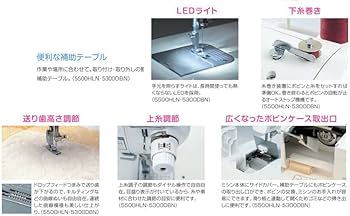 Amazon | ベビーロックミシン （baby-lock） ジューキ 【職業用ミシン