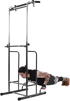 Amazon | ぶら下がり健康器 懸垂マシン パワータワー 多機能筋力