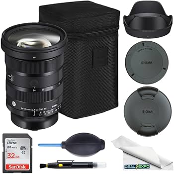 Amazon.com : Sigma 24-70mm f/2.8 DG DN II Art Lens for Sony E with