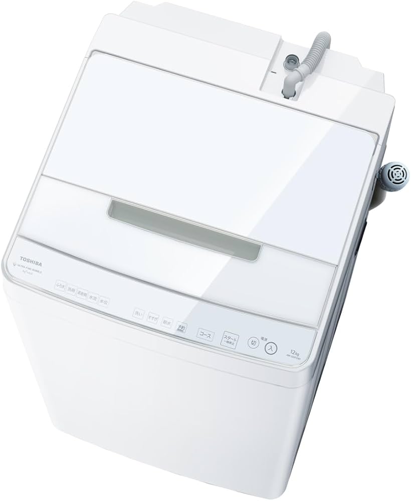 Amazon | TOSHIBA(東芝) 全自動洗濯機 12kg AW-12DP3 (W) グラン