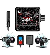 Amazon.co.jp: モトカム バイク用 ドライブレコーダー 前後 カメラ