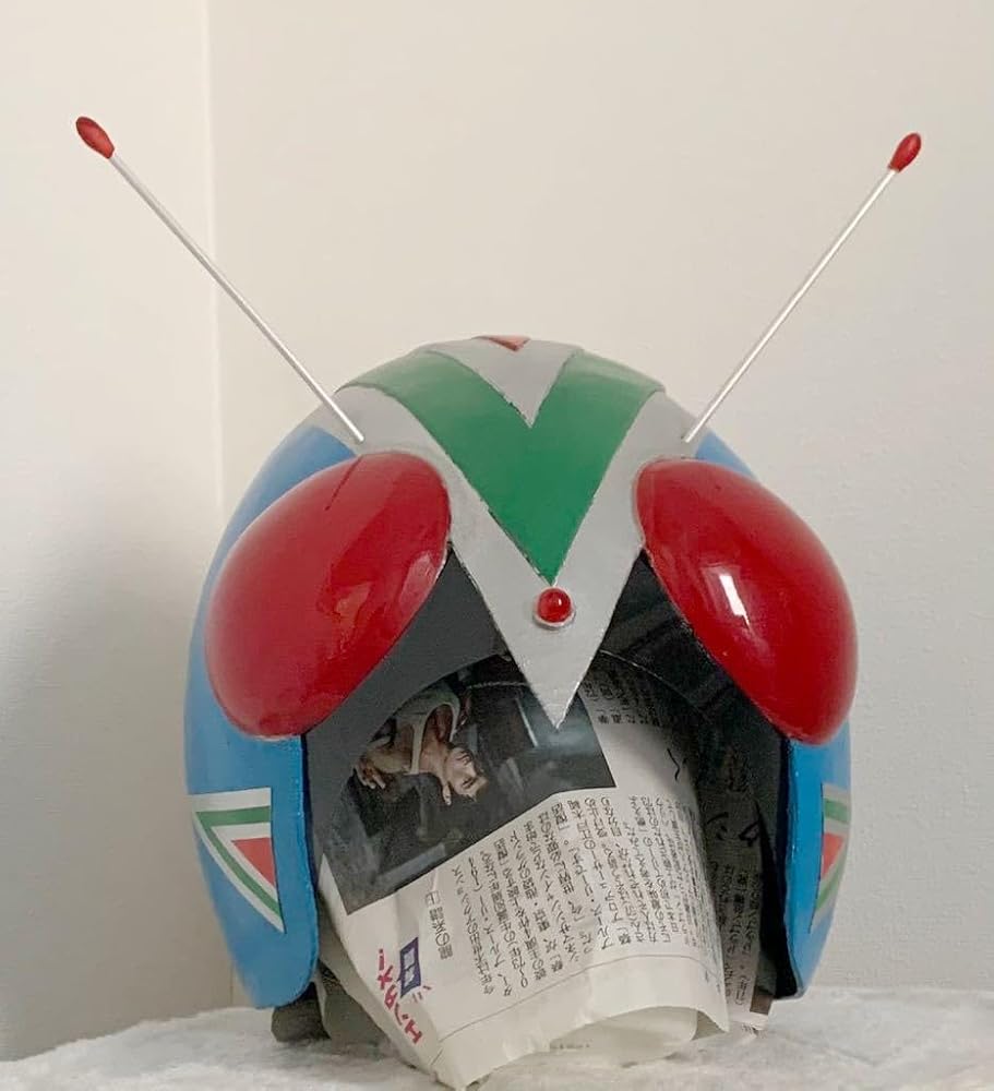 Amazon | [Woodey] 実物撮影 豪華版！1/1 仮面ライダー V3 ライダー