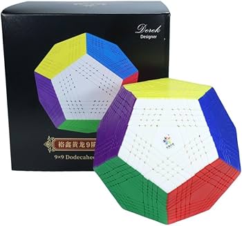 Amazon.com: Cuberspeed YuXin Petaminx Puzzle 9x9 stickerelss Speed