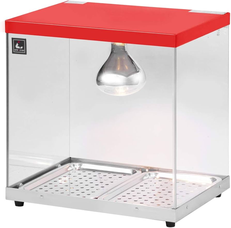 Amazon.co.jp: 業務用フードケース ホットショーケース 3面ガラス(背面