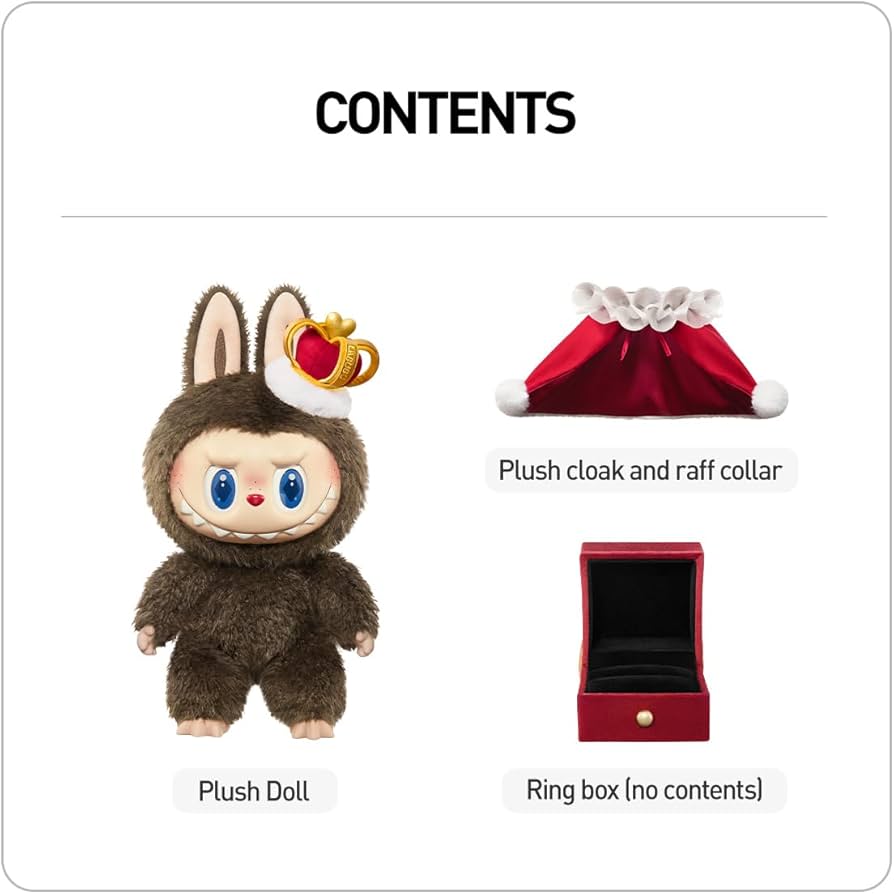 Amazon.co.jp: POP MART THE MONSTERS Let's Checkmate Plush Toy