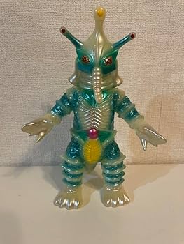 Amazon.co.jp: ヒッポリト星人 M1号 蓄光ソフビ レアカラー ブルマァク