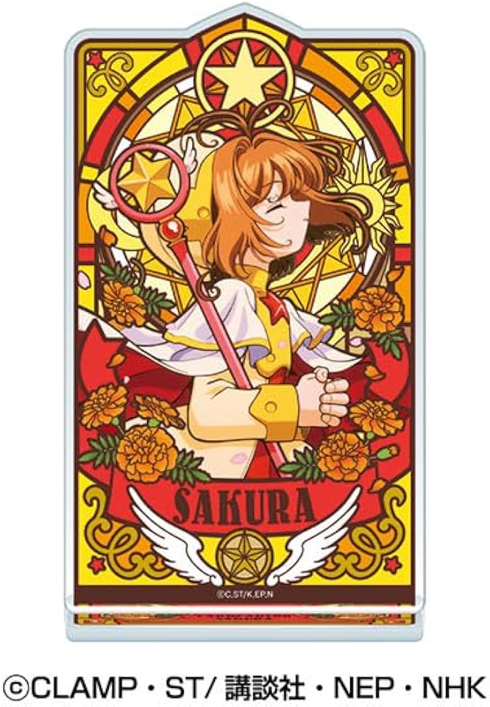 Amazon.co.jp: カードキャプターさくら ステンドグラス風アクリル