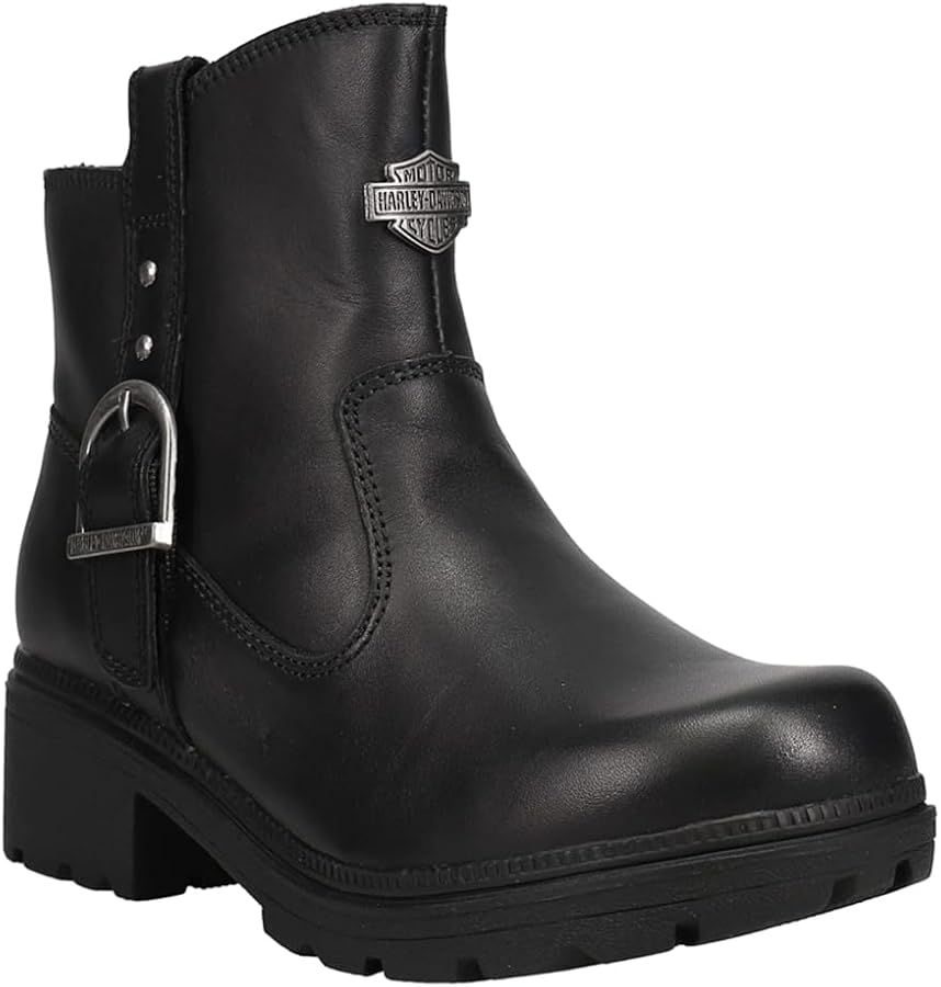 Amazon.com | Harley-Davidson Women's Madera Shoe, Black, 05.5 M US