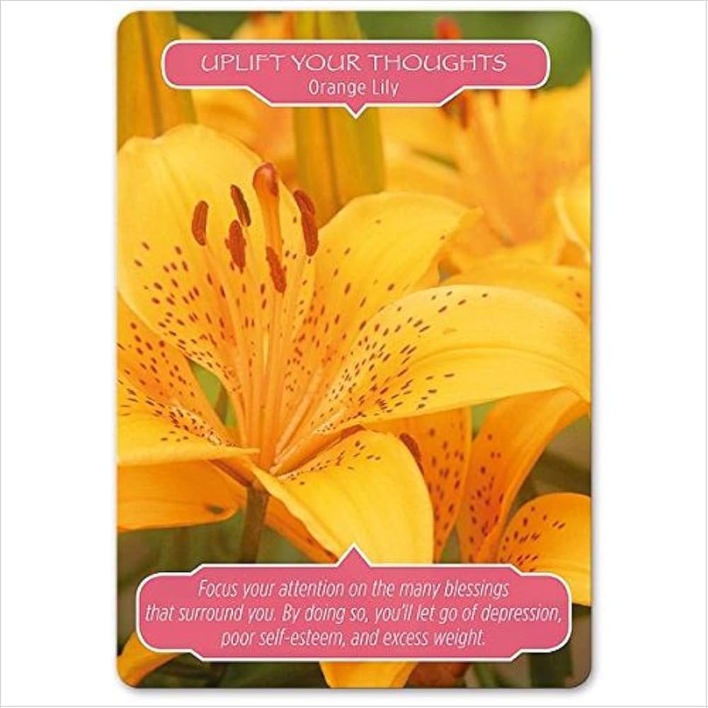 フラワーセラピーオラクルカード日本語版説明書付 (オラクルカード