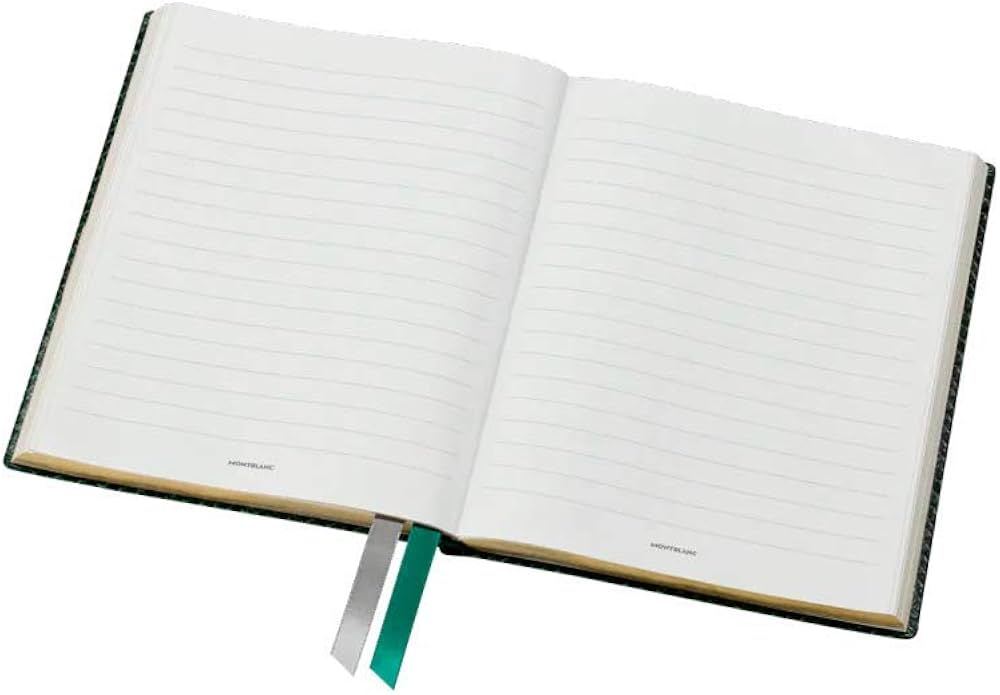 Amazon | Montblanc Notebook 146 パイソンプリント、ピーコック