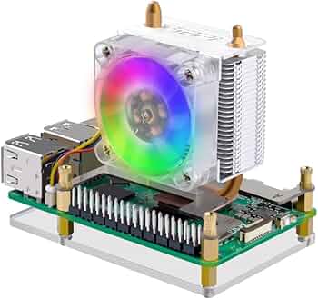 Amazon.co.jp: GeeekPi ICE タワークーラー Raspberry Pi 5 用