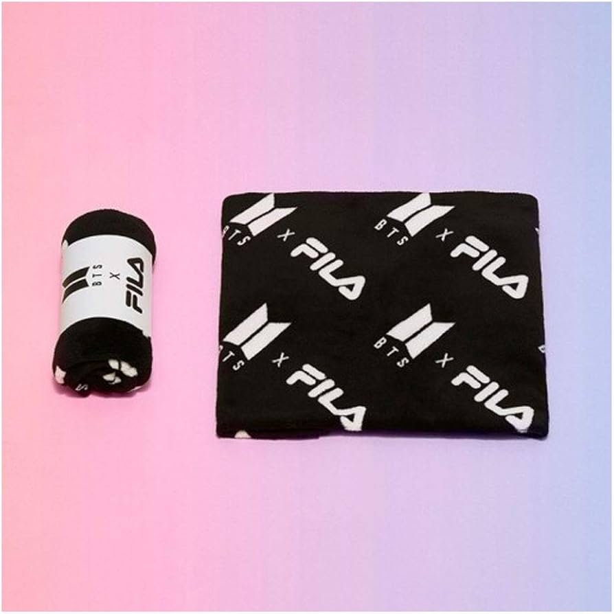 Amazon｜BTS ブランケット FILA 非売品 BTS×FILA コラボブランケット