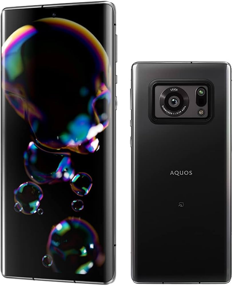 Amazon | SHARP SIMフリースマホ AQUOS R6 ブラック | スマートフォン