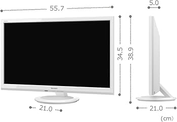 Amazon | シャープ AQUOS 24V型 ハイビジョン 液晶テレビ ホワイト LC