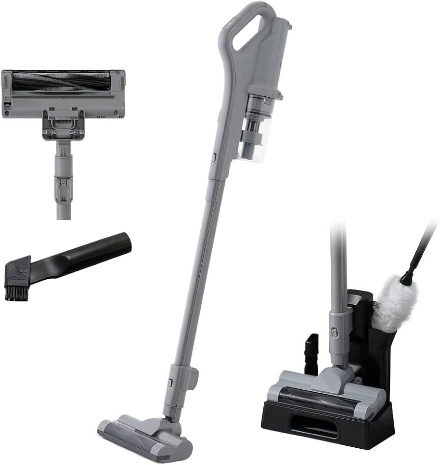 Amazon.co.jp: 【充電スタンド付き】アイリスオーヤマ コードレス掃除