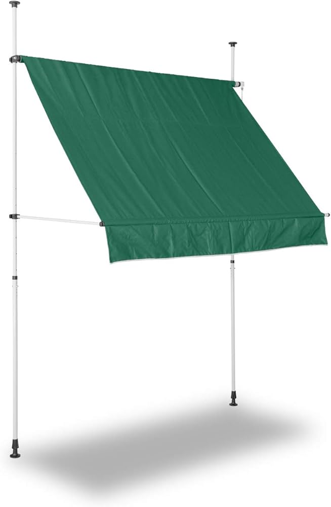 Amazon | FIELDOOR つっぱり日よけスクリーン 幅203cm×奥行90cm×高さ