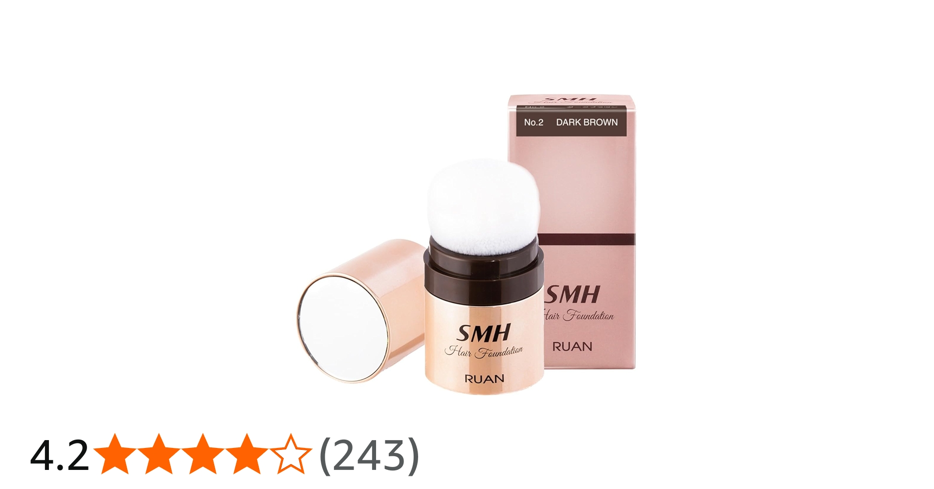 Amazon | SMHヘアファンデーション 12g No.2 ダークブラウン