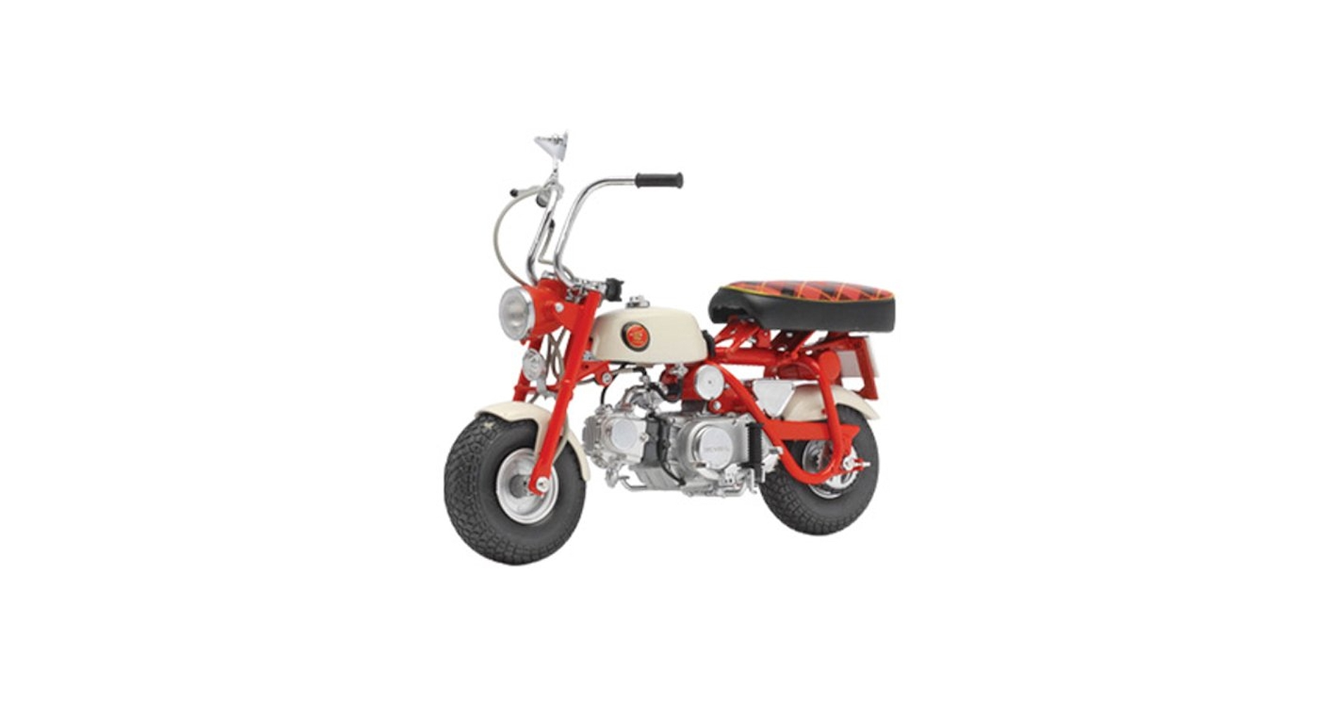 Amazon | エブロ 1/10 ホンダ モンキー Z50M 1967 レッド/ホワイト