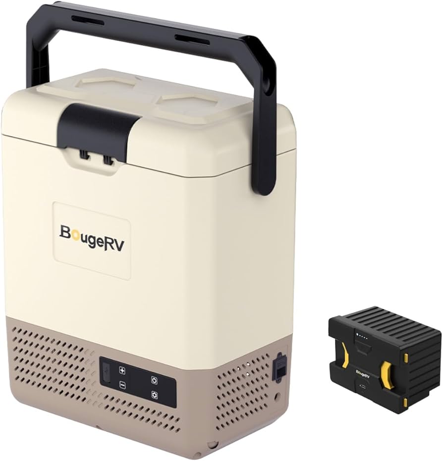 Amazon.co.jp: BougeRV 9Lポータブル冷蔵庫 コンパクト冷蔵庫 -20℃～20