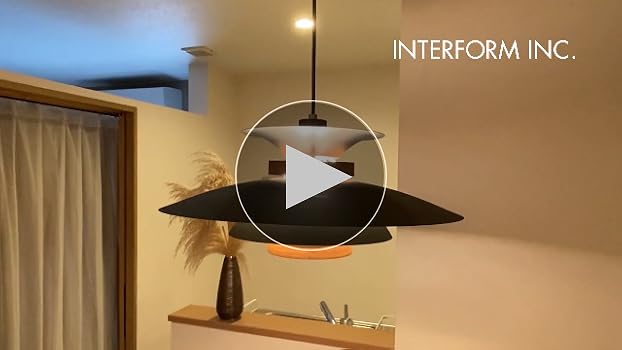 Amazon.co.jp : インターフォルム ペンダントライト LT-7443WA