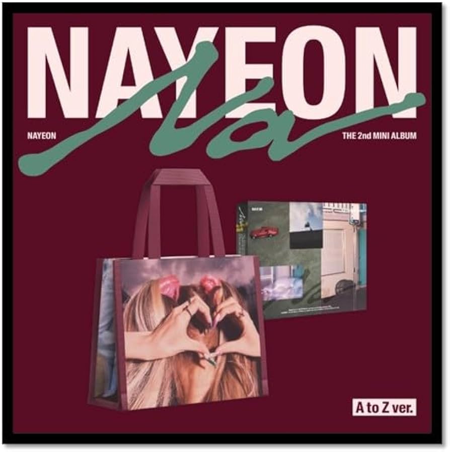 TWICE NAYEON NA 2nd Mini Album Limited Edition A to Z Ver