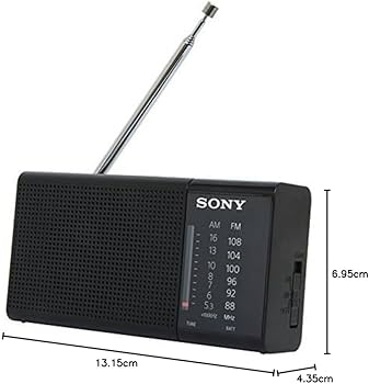 Amazon.co.jp: Sony ICF-P36 Portable AM/FM Radio - Black by Sony