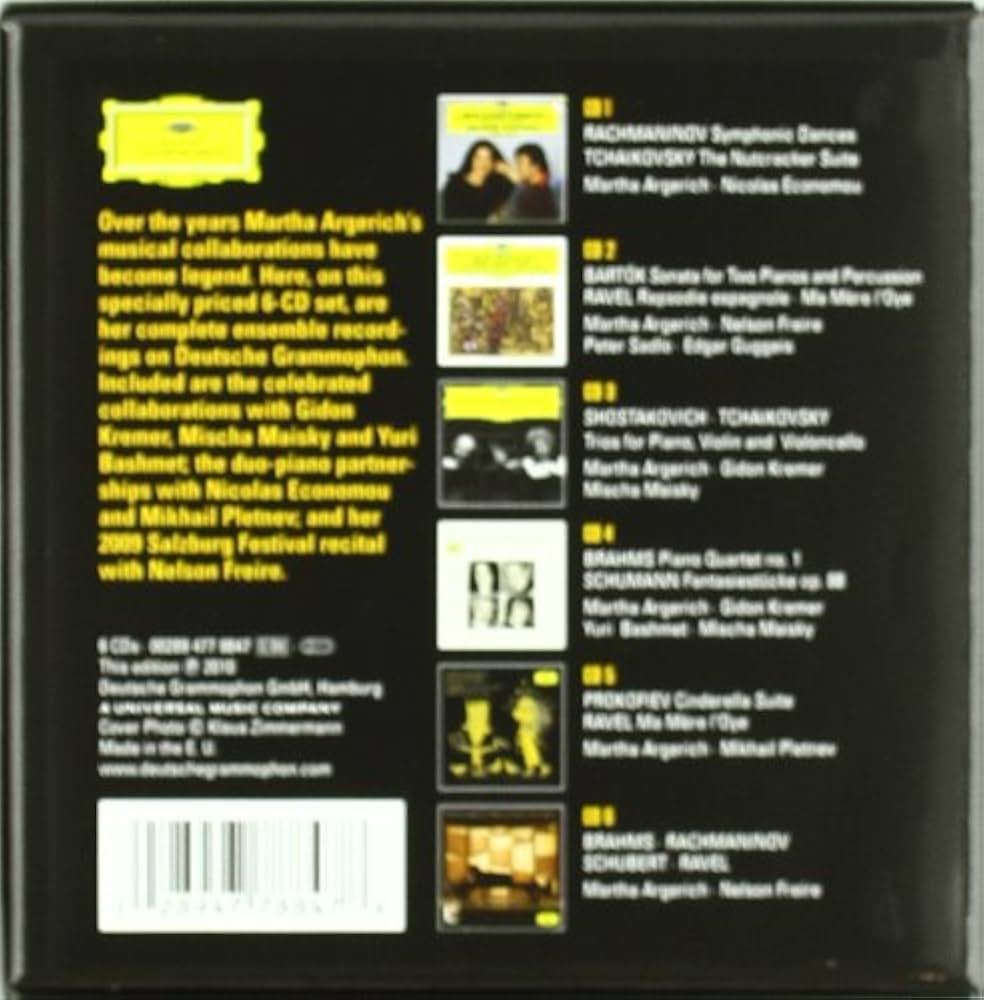 Martha Argerich - Martha Argerich: The Collection 3 - Chamber