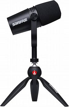 Amazon | SHURE シュア MV7 ポッドキャストキット : ダイナミック