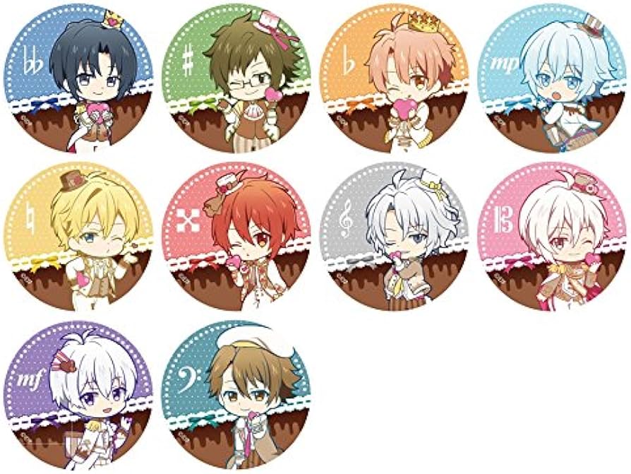 Amazon | アイドリッシュセブン トレーディング缶バッジ バレンタイン