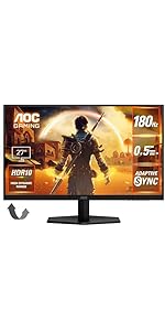 Amazon.co.jp: 【Amazon.co.jp 限定】AOC ゲーミングモニター 27G42E