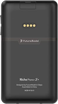 Amazon | NichePhone-S+(ニッチフォン-S+) ブラック MOB-N18-01