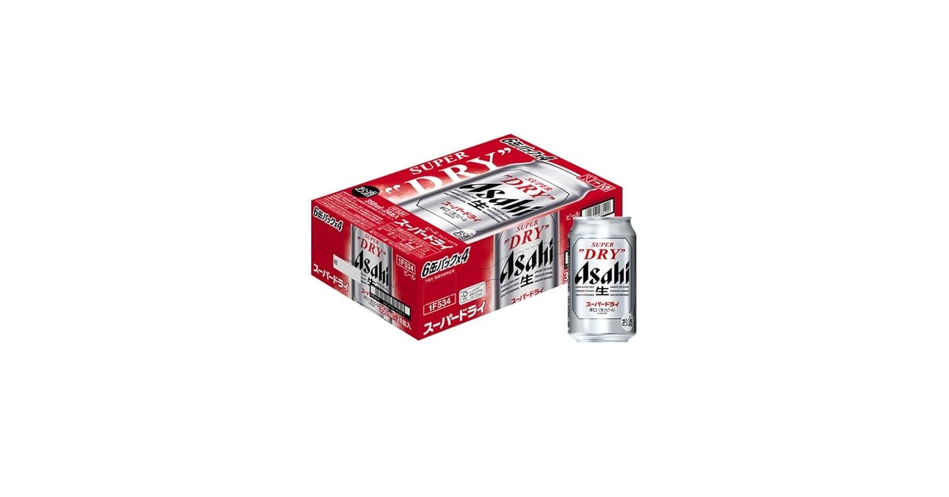 Amazon.co.jp: アサヒ スーパードライ350ml1ケース(24缶入) : 食品