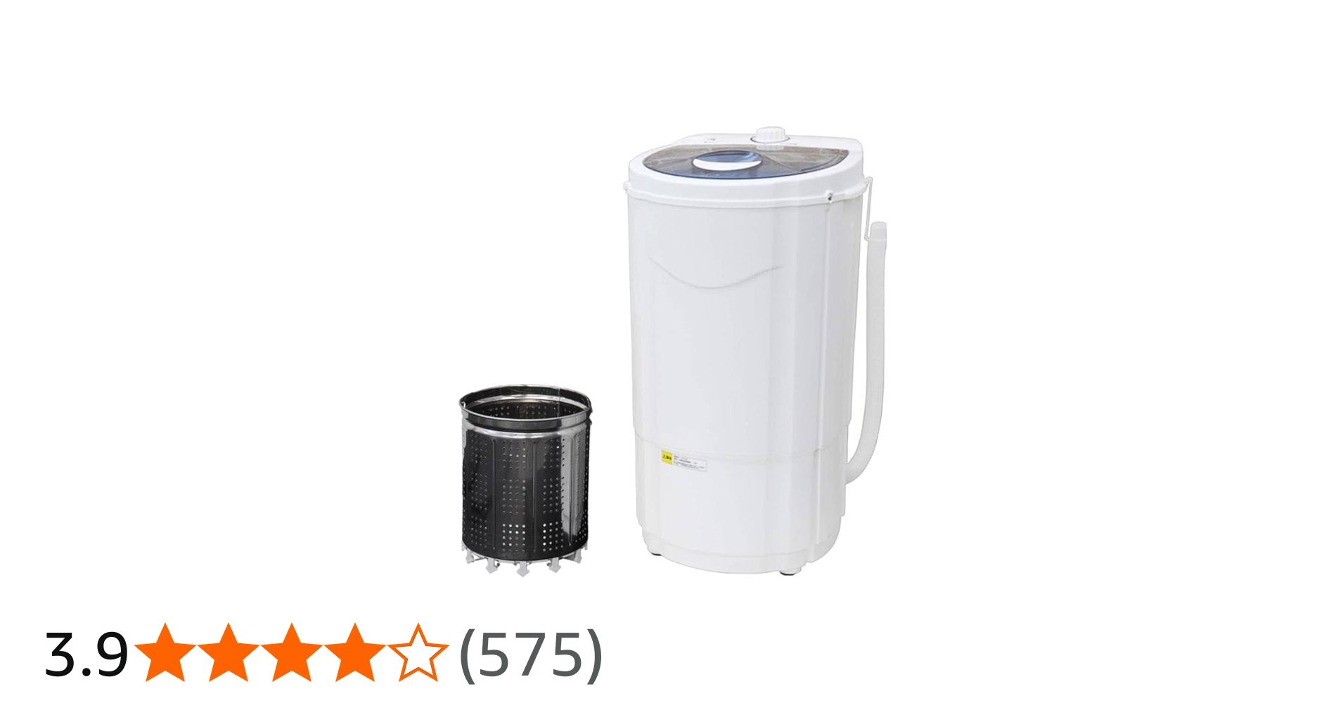 Amazon.co.jp: SUGGEST 小型 脱水機 3kg 高速 パワフル 手洗い 絞る 速